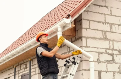 Pose et remplacement de gouttières à Nonvilliers-Grandhoux